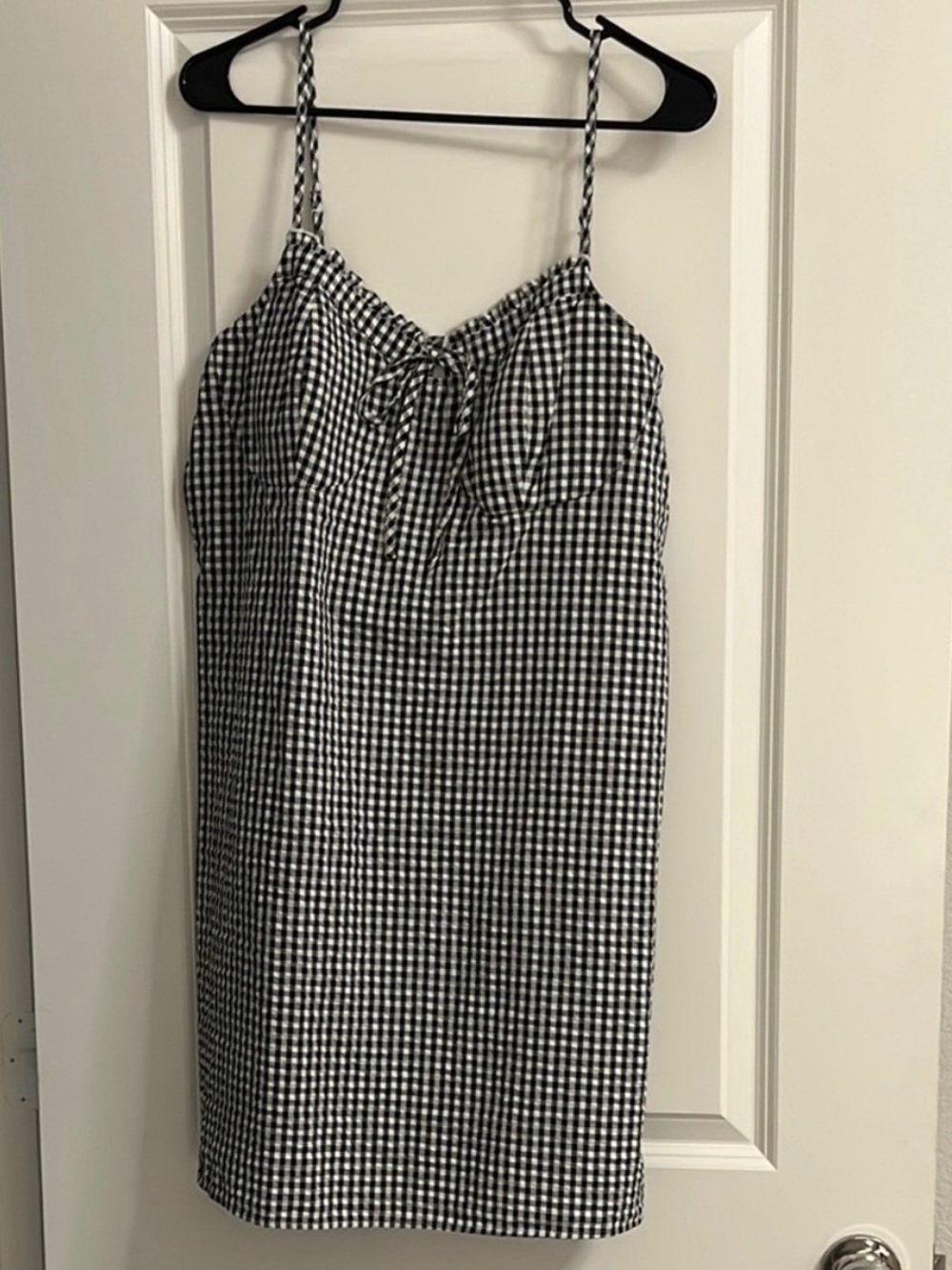 Black and White Gingham sundress